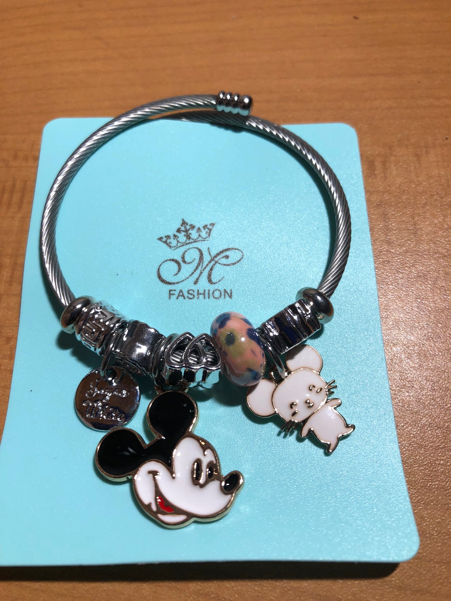 Inspired Pandora M Fashion Stainless Steel Bracelet (SILVER SOLD OUT) AVAILABLE IN GOLD ONLY