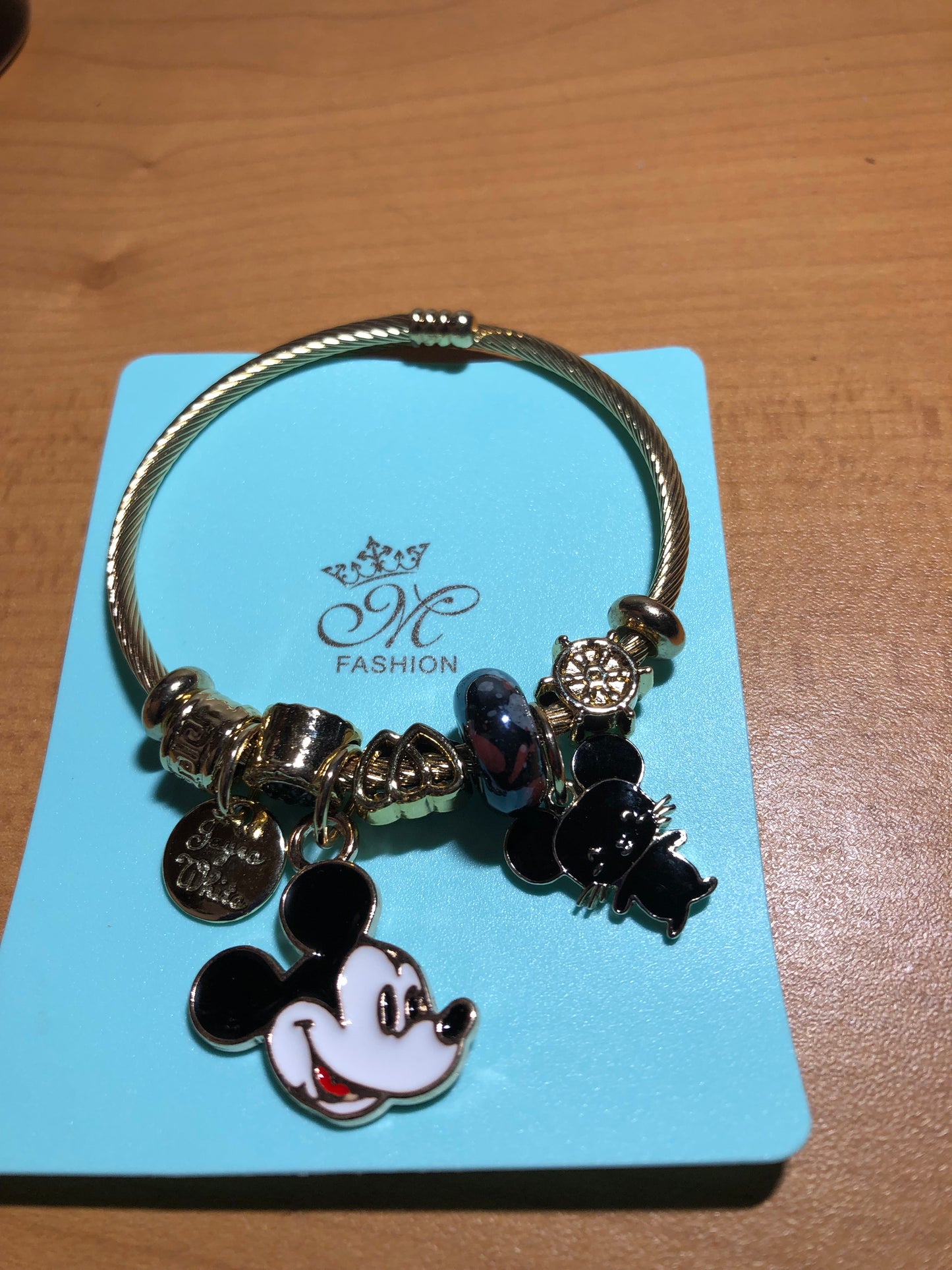 Inspired Pandora M Fashion Stainless Steel Bracelet (SILVER SOLD OUT) AVAILABLE IN GOLD ONLY