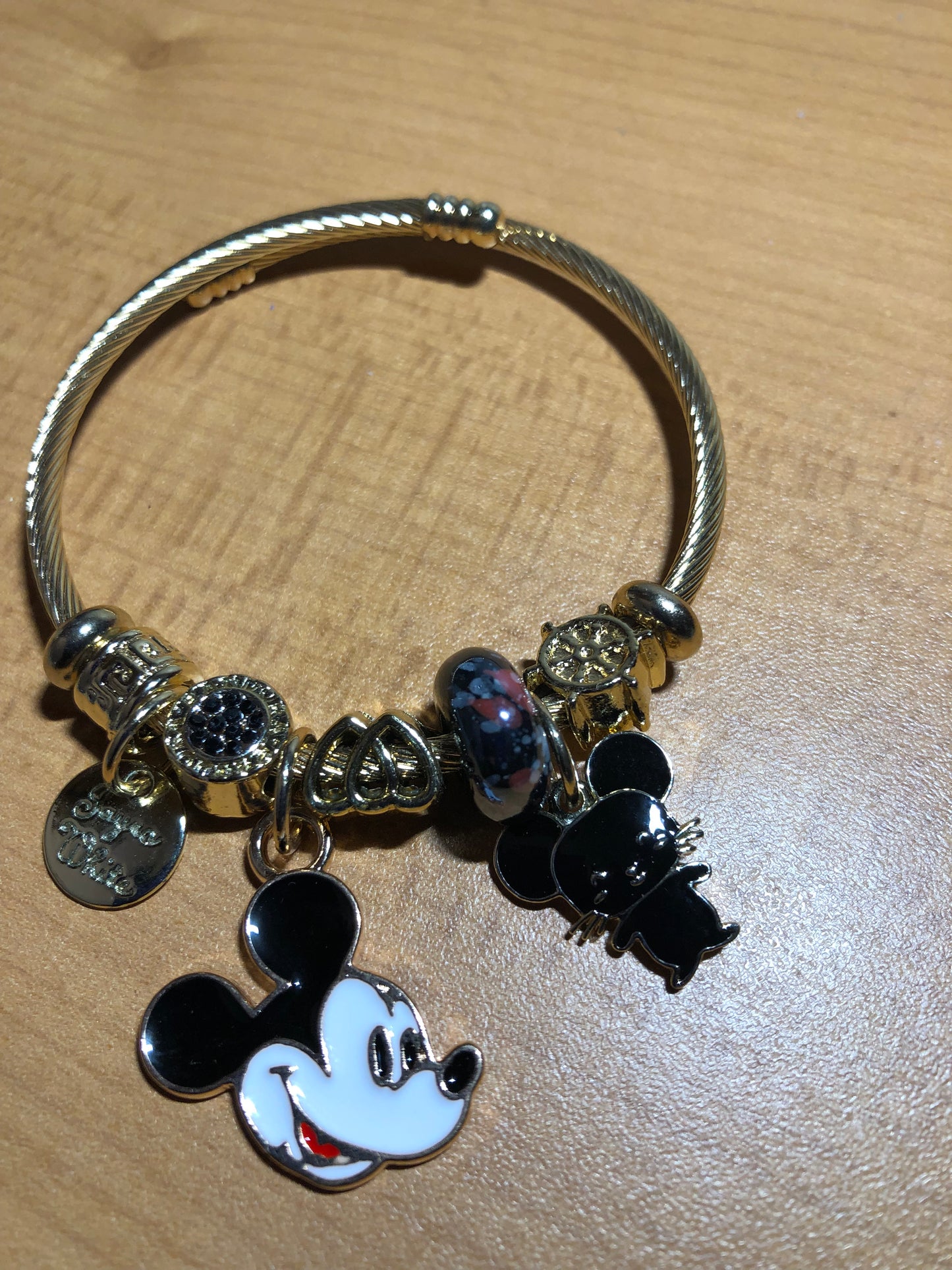 Inspired Pandora M Fashion Stainless Steel Bracelet (SILVER SOLD OUT) AVAILABLE IN GOLD ONLY