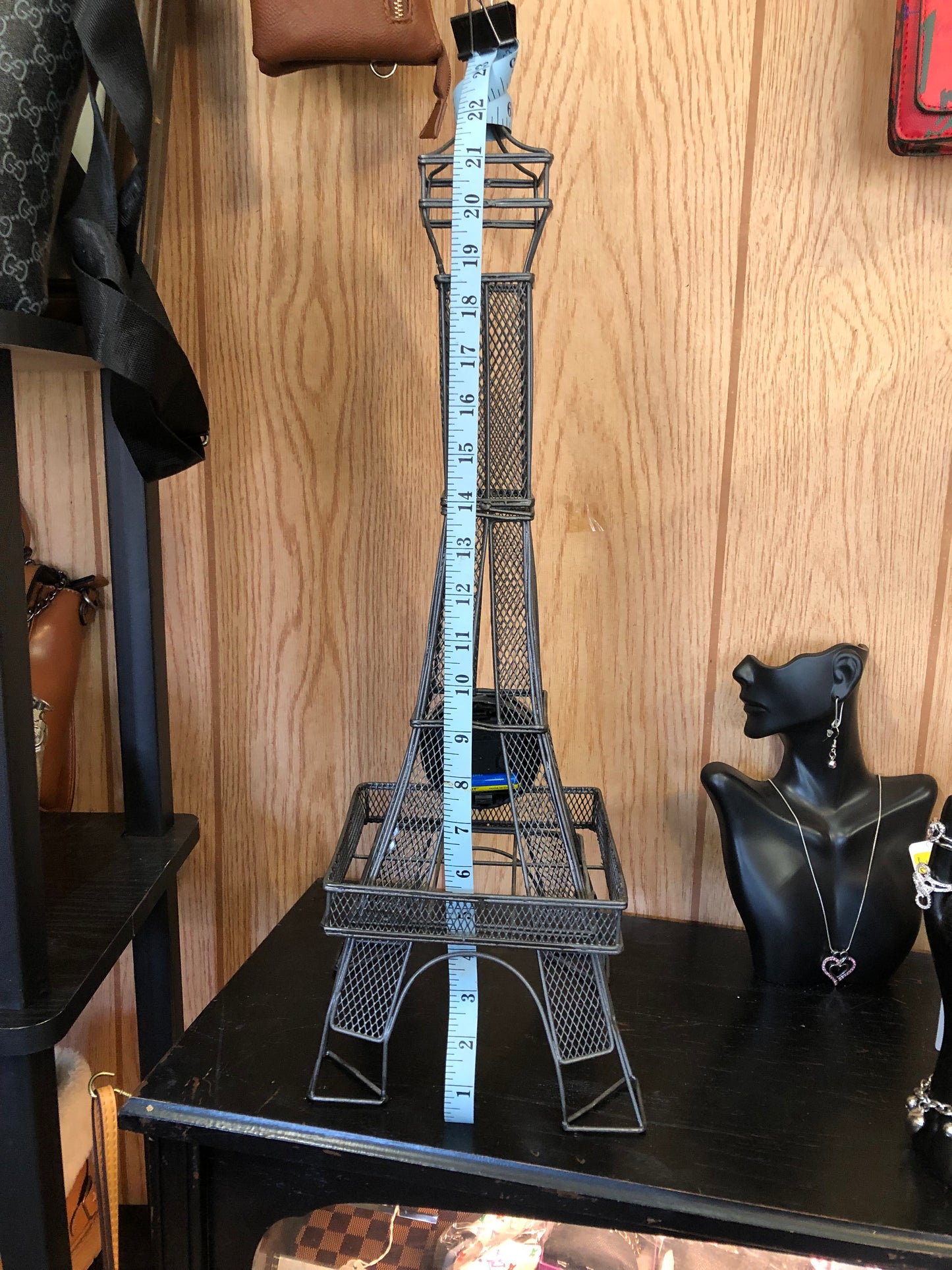 23" Eiffel Tower Vintage Quartz Clock (ON SALE) (SOLD OUT)Thanks For Your Purchase!