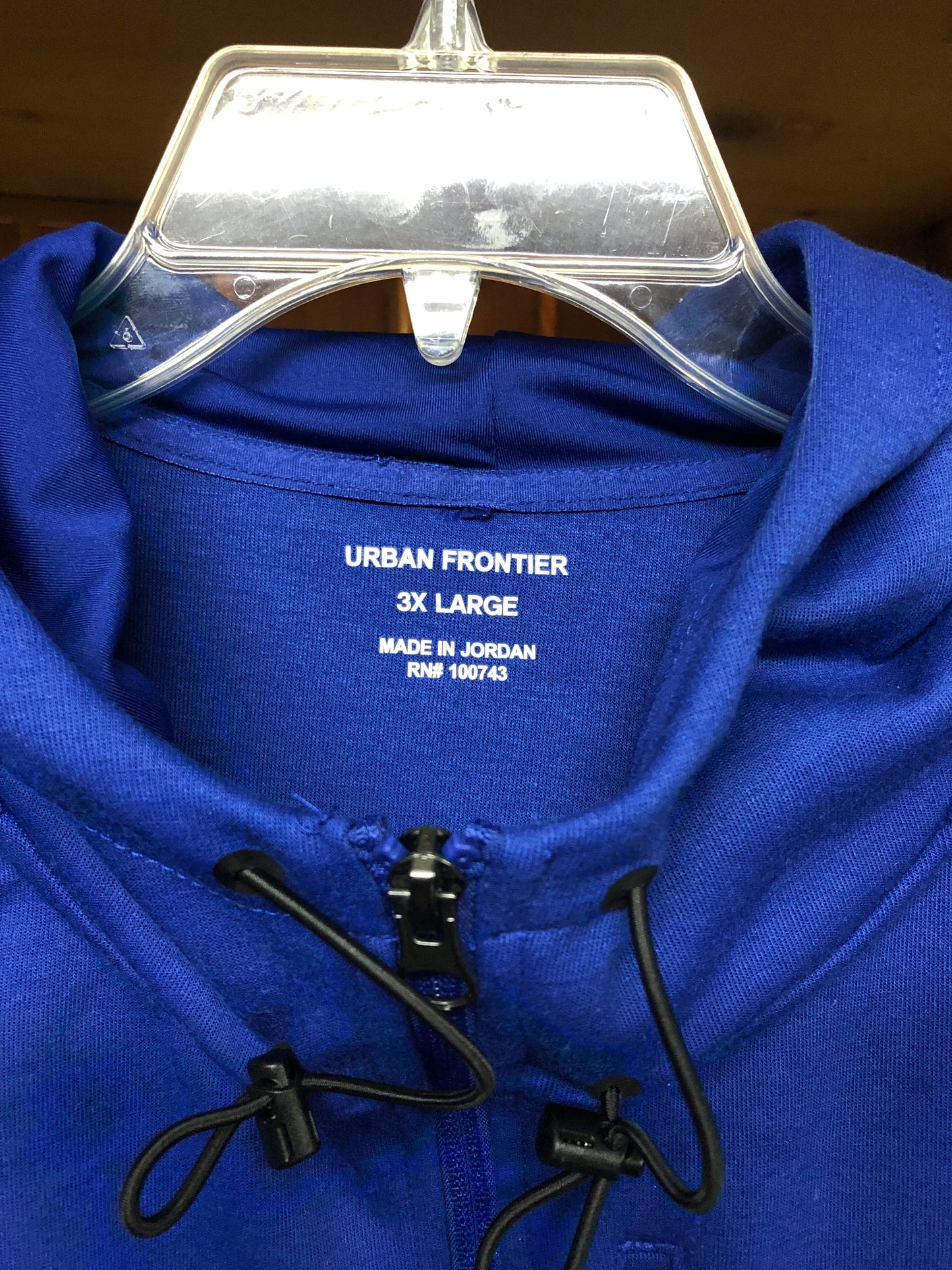 Men Urban Frontier Full Zip Hoodie Size 3XL