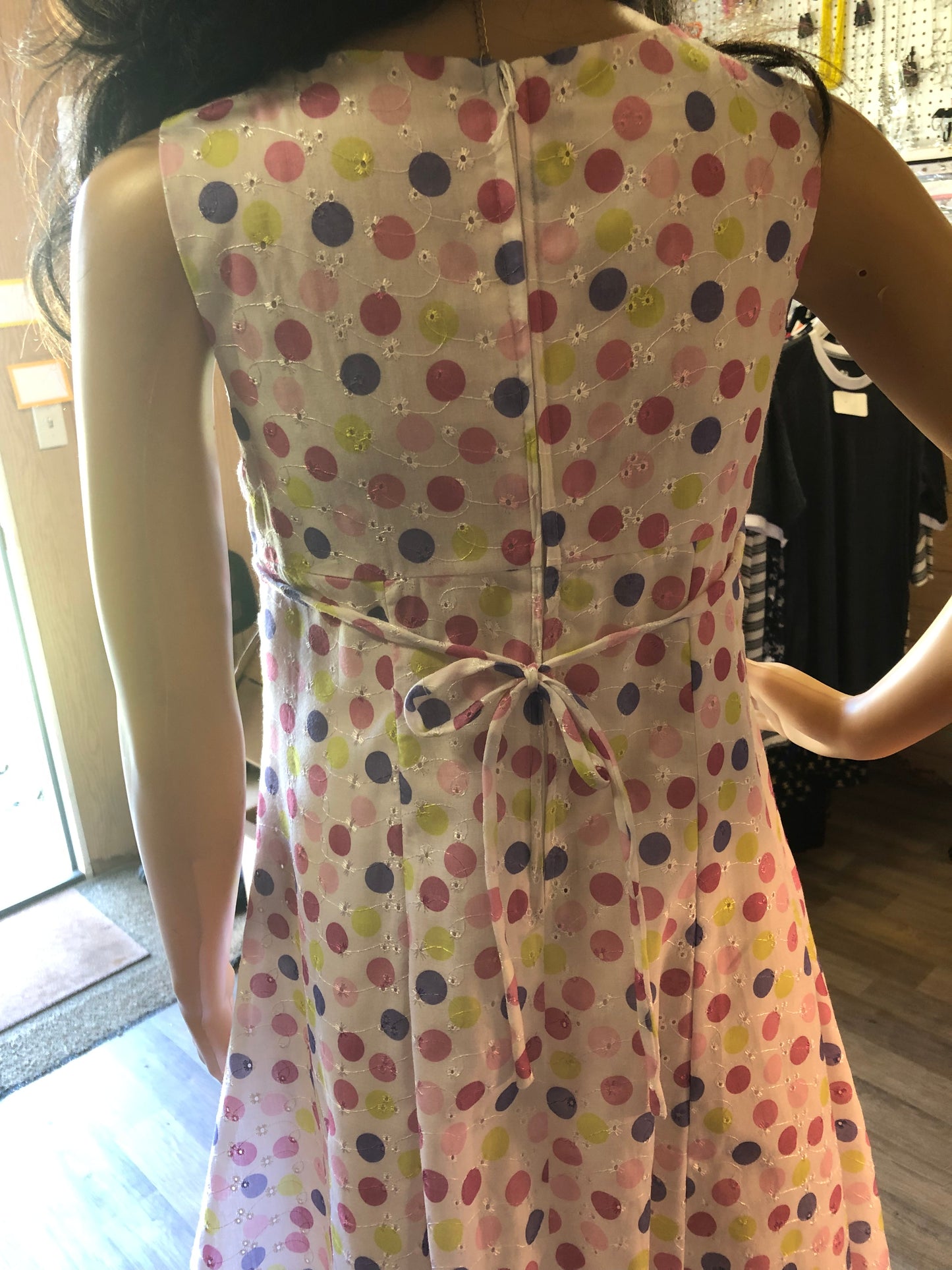Young Girls Fashion Dress Size 16 Color: Multicolor Polkadots " On Sale Now"