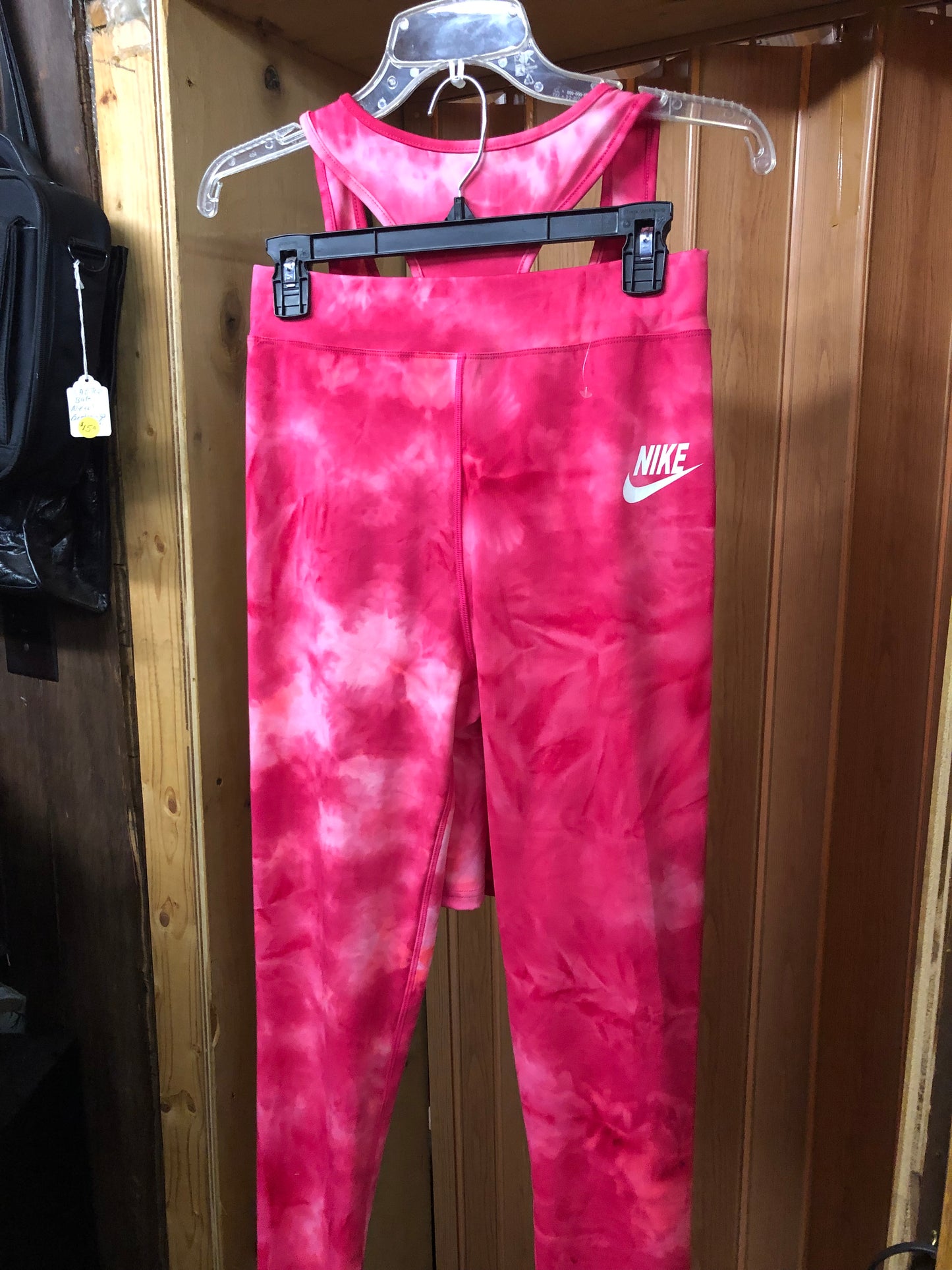 Woman Nike Athletic Wear Size S/M Color Tye-dye Pink (ON SALE) (Sold)