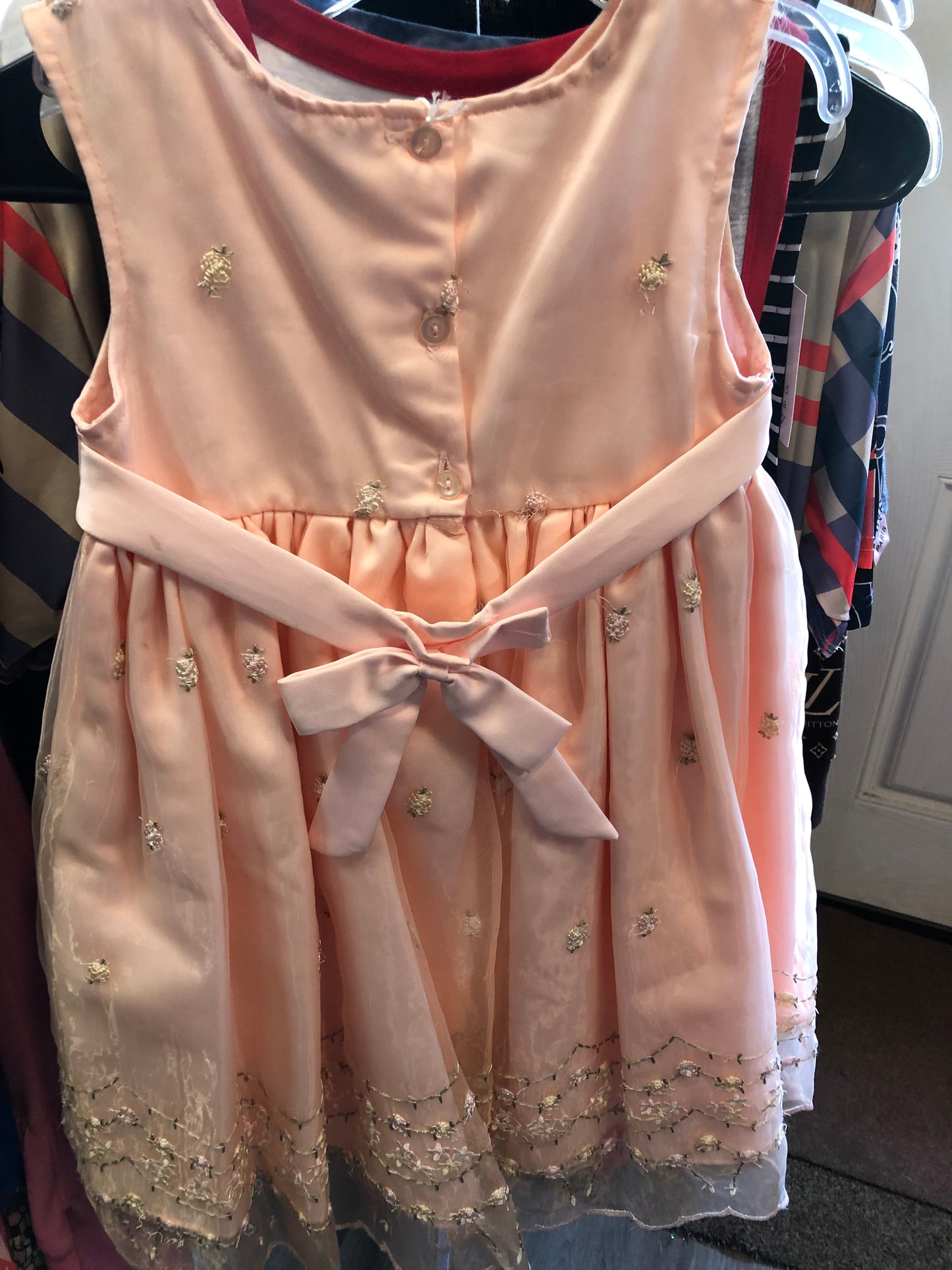 Girls Dress Size 6X By: b.t.Kids Color Pale Pink (Memorial Day Sale)