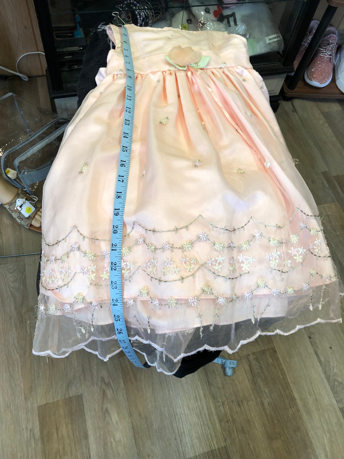 Girls Dress Size 6X By: b.t.Kids Color Pale Pink (Memorial Day Sale)