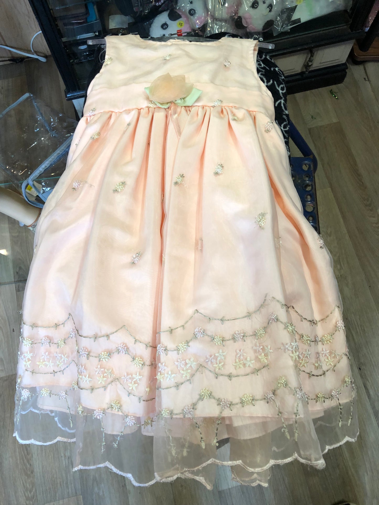 Girls Dress Size 6X By: b.t.Kids Color Pale Pink (Memorial Day Sale)