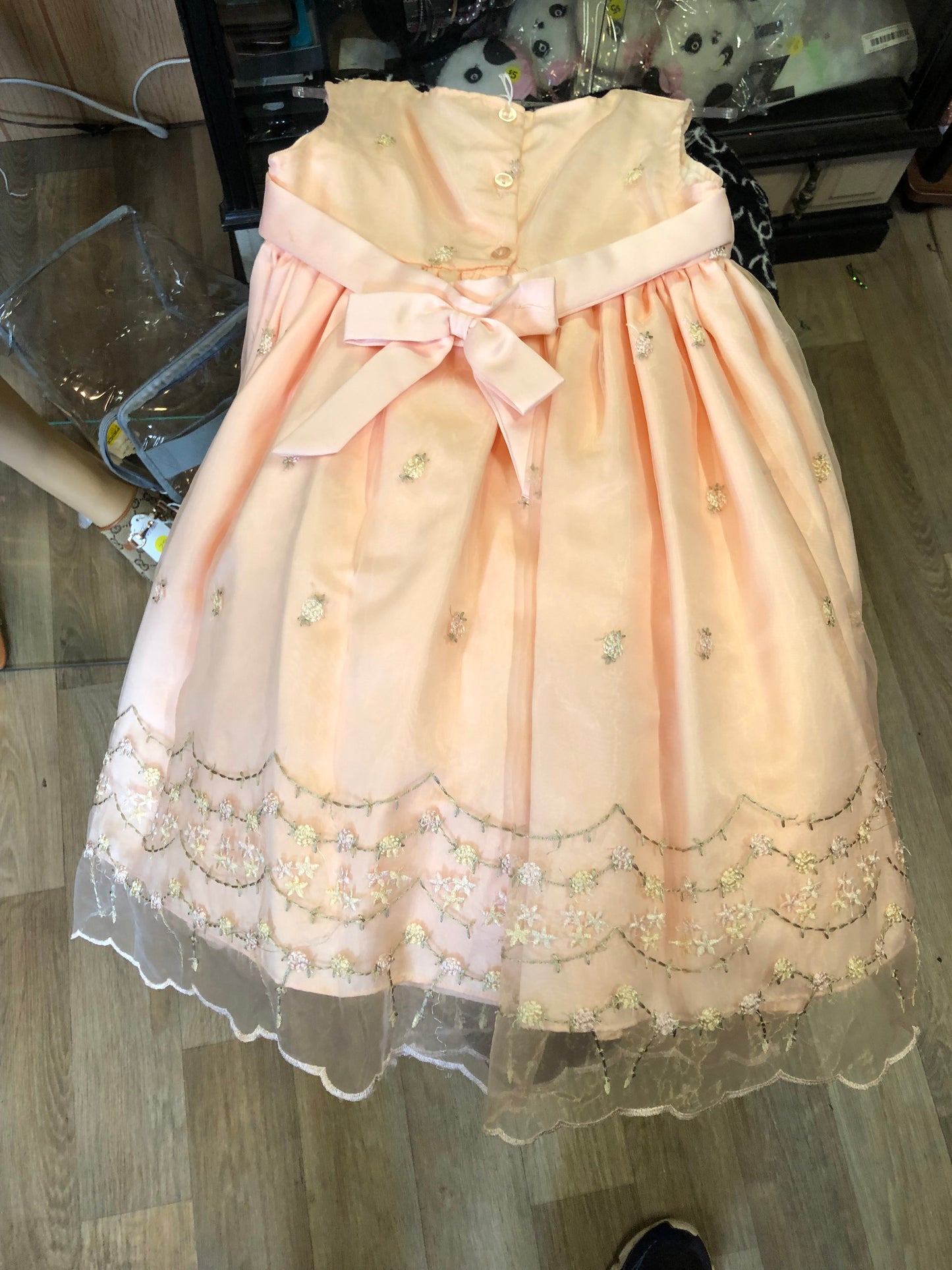 Girls Dress Size 6X By: b.t.Kids Color Pale Pink (Memorial Day Sale)