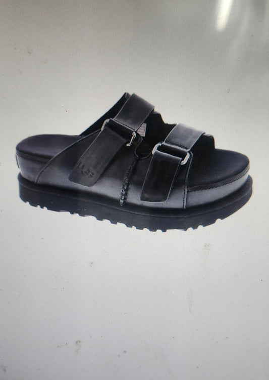 Woman Leather Goldstar HI Slide By UGG Size 9.5