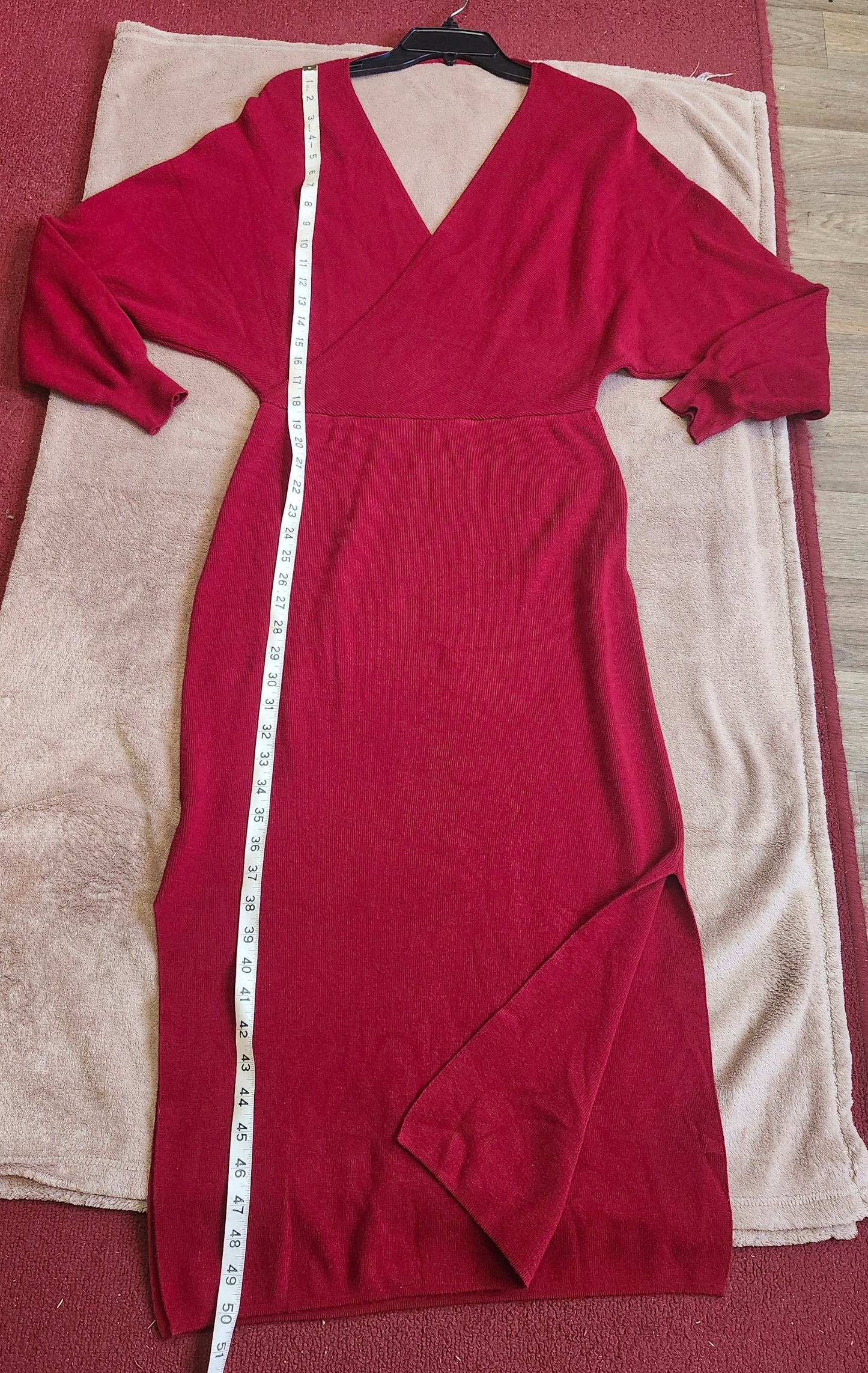Woman Dress size Large "Crush Red "New Arrival" Just In Time For Christmas