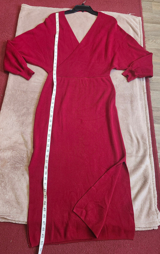 Woman Dress size Large "Crush Red "New Arrival" Just In Time For Christmas