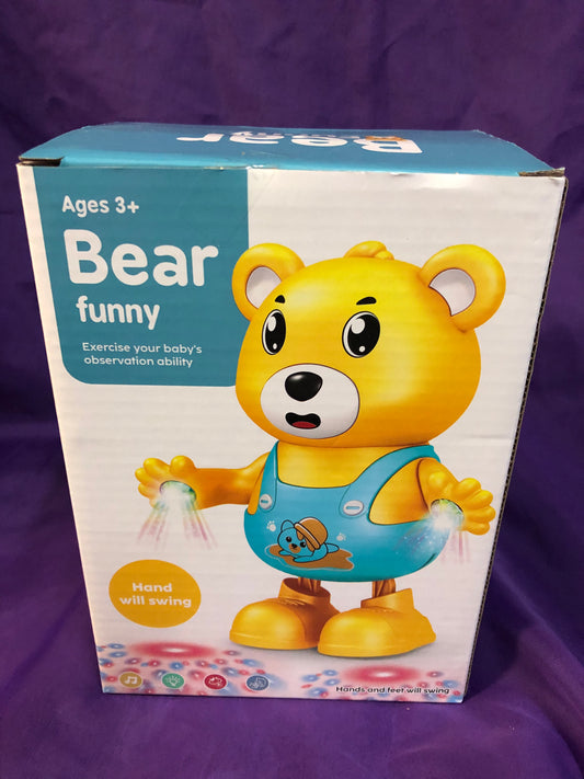 Toy For Kids Ages 3+ Bear Funny Color Yellow " New Arrival"