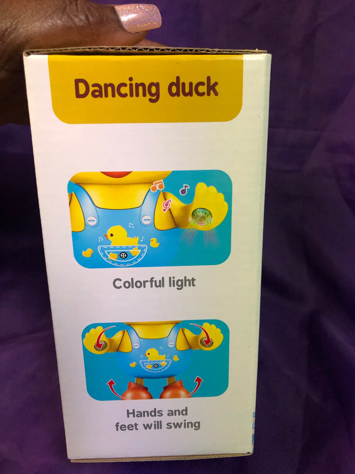 Toy For Kids Ages 3+ Duck Funny Color Yellow " New Arrival"