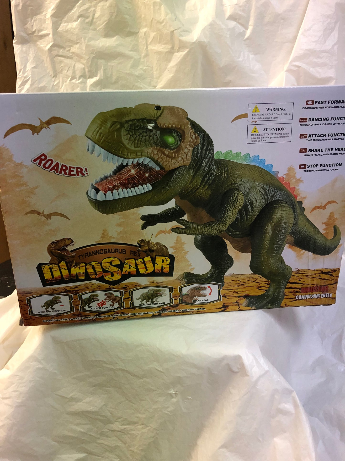 Children Tyrannosaurs Rex Dinosaur For Ages 3+ "New Arrivial"