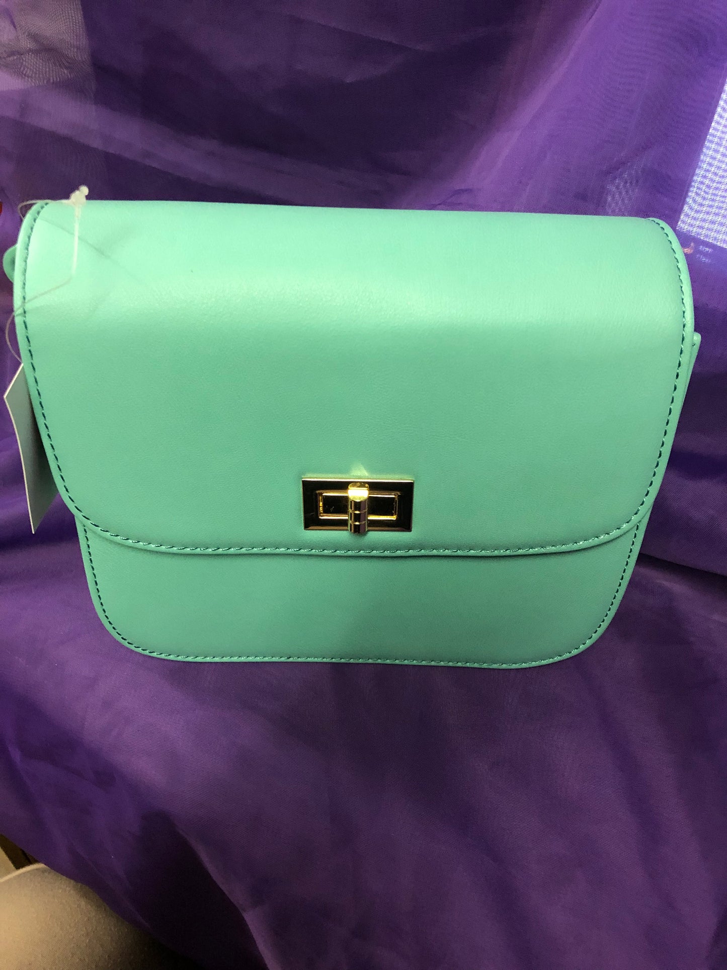 Woman Fashion Crossbody Bag Color Turquoise "New Arrival"