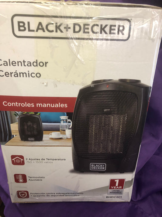 Black & Dracker  1,500-Watt Electric Personal Ceramic Space Heater "New Arrival"(SOLD OUT) Thanks For Your Purchase