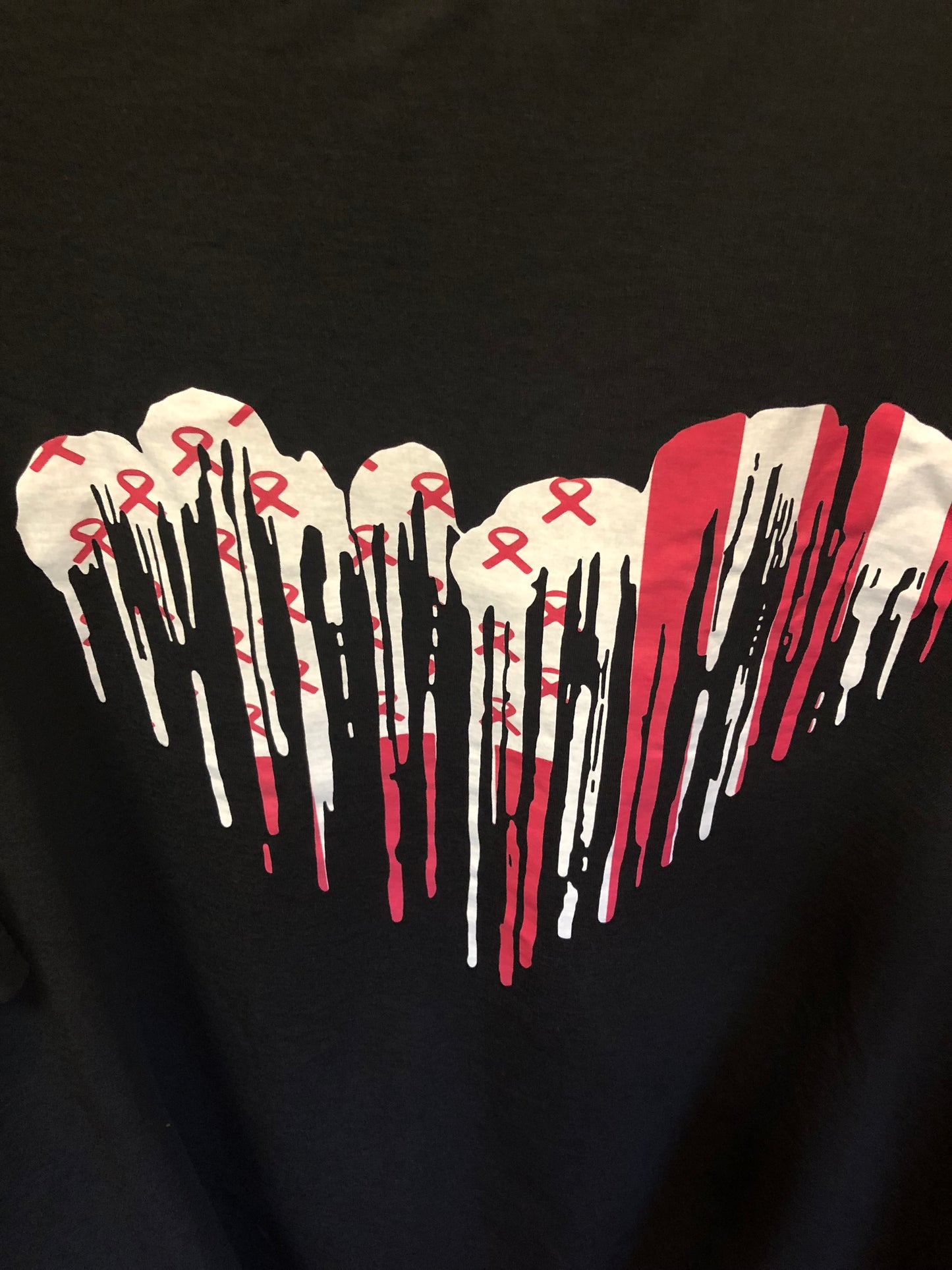 Plus Size 4XL Pink Heart Graphic Print T Shirt For Men, Summer Trendy Short-sleeve T Shirt (SOLD OUT) Tees Tops For Males, Men "New Arrival"