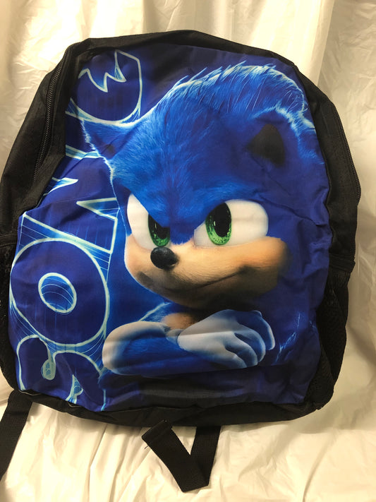 Anime Sonic Backpack 3 in one For A Adult Girl Or Boy "New Arrival" Only 1 Left.( ALL SOLD OUT)