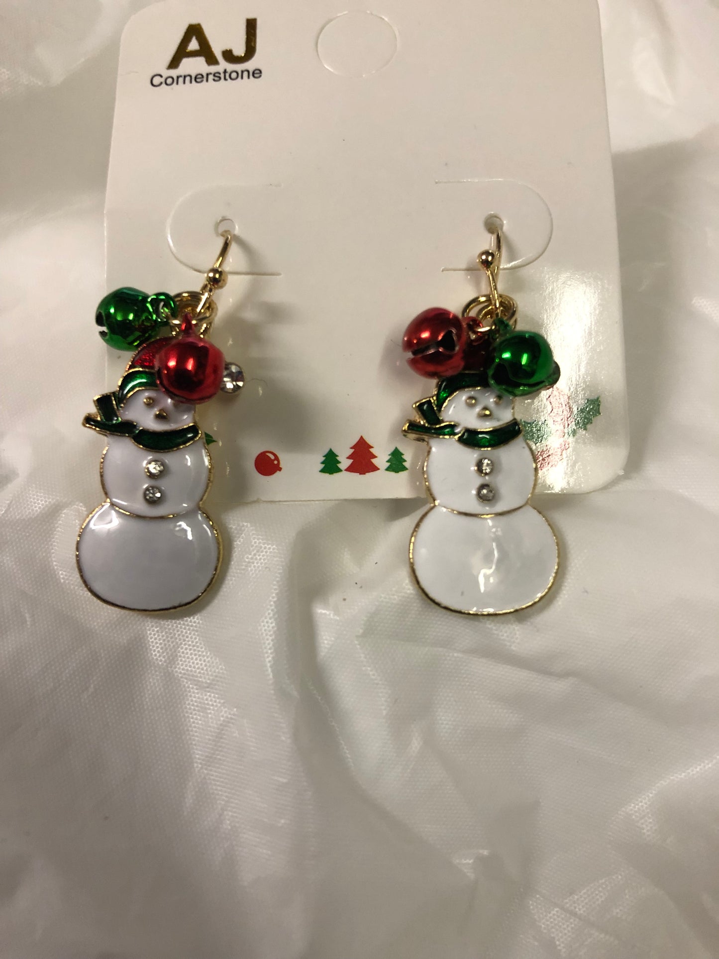 Woman Fashion Christmas Snowman Earrings "New Arrival"