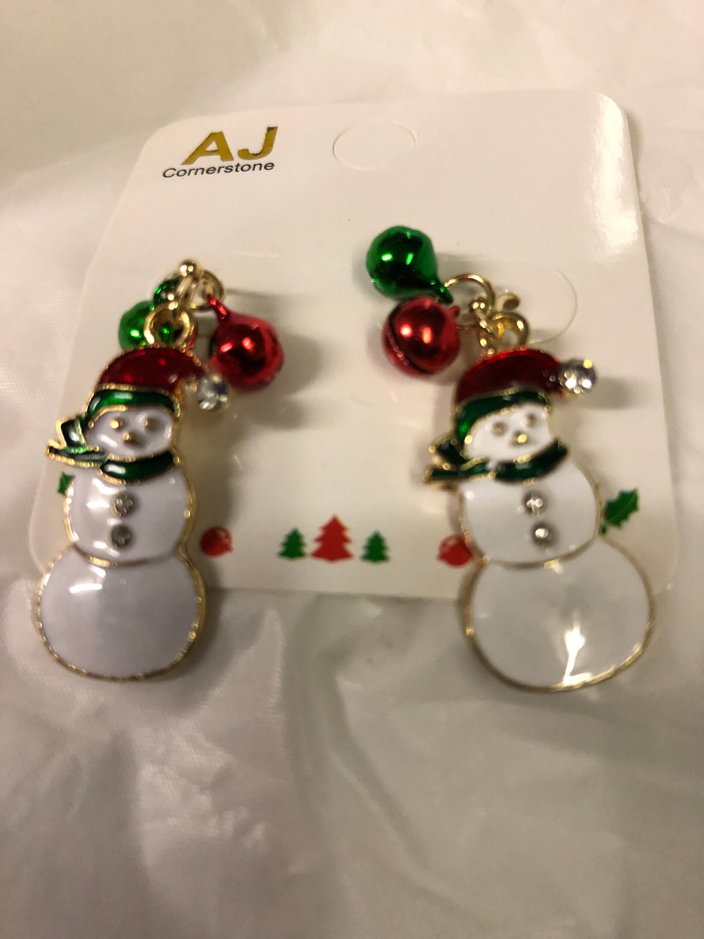 Woman Fashion Christmas Snowman Earrings "New Arrival"