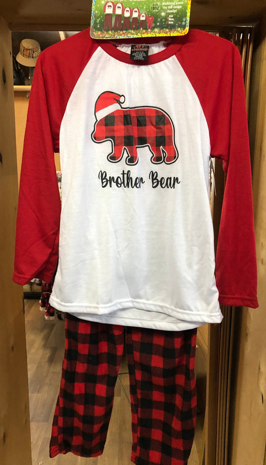 Boys Sleep Pajamas Matching Pants Size 10/12 "New Arrival" Just In For Christmas