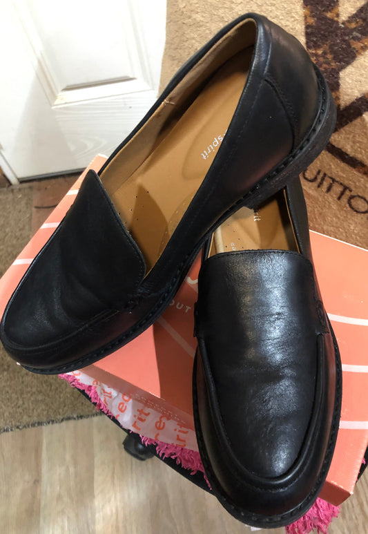 Woman Slip On Shoes By Easy Spirit Size 11 Color Black New With Box (SOLD OUT)