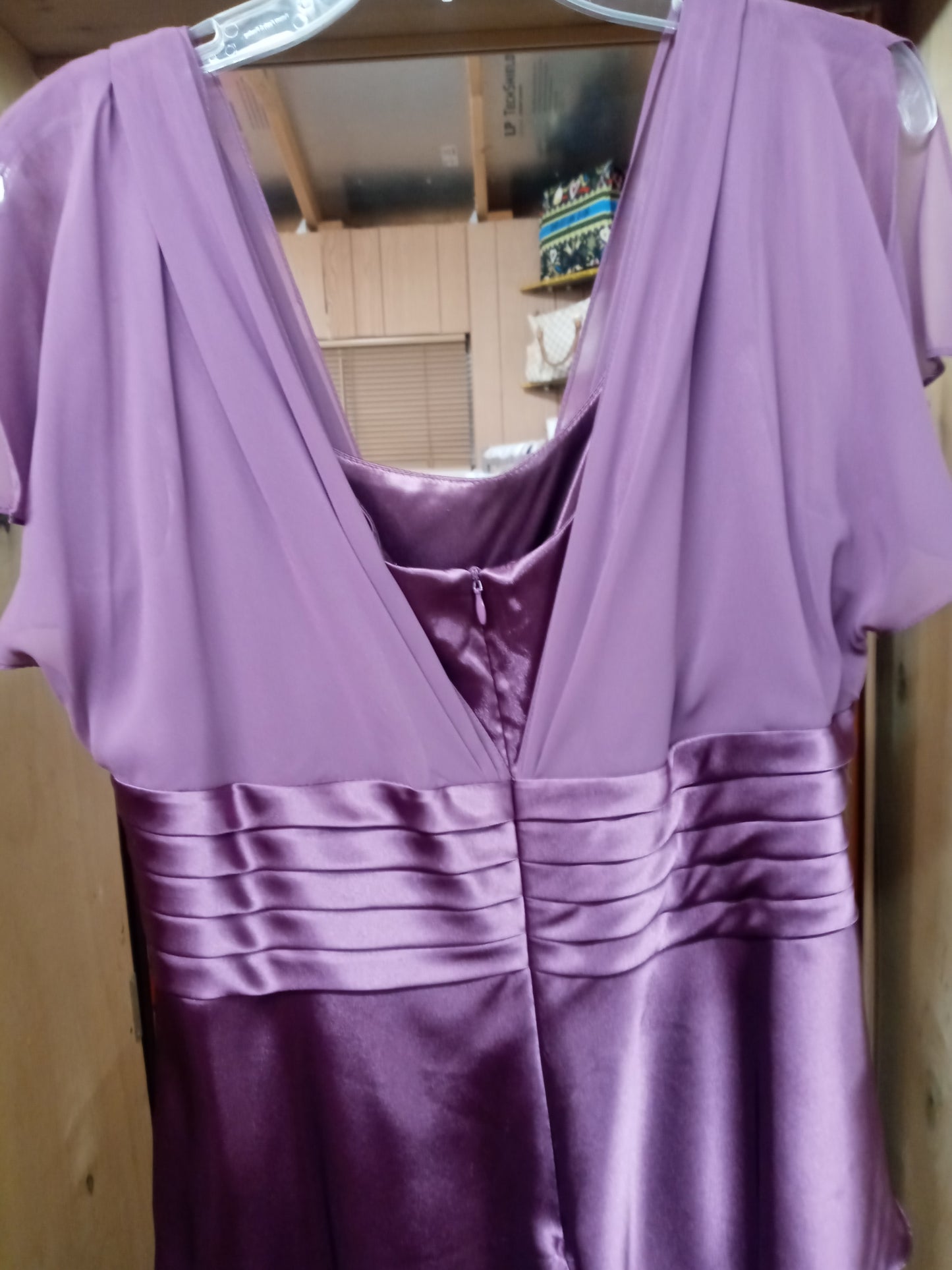 Woman Evening Gown By:Patra Brand Size 14 Color Purple