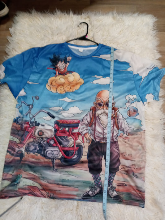 Men/Woman Anime Summer Short Sleeve Dragon Ball Z 3D T-Shirt Size 6XL(SOLD OUT)