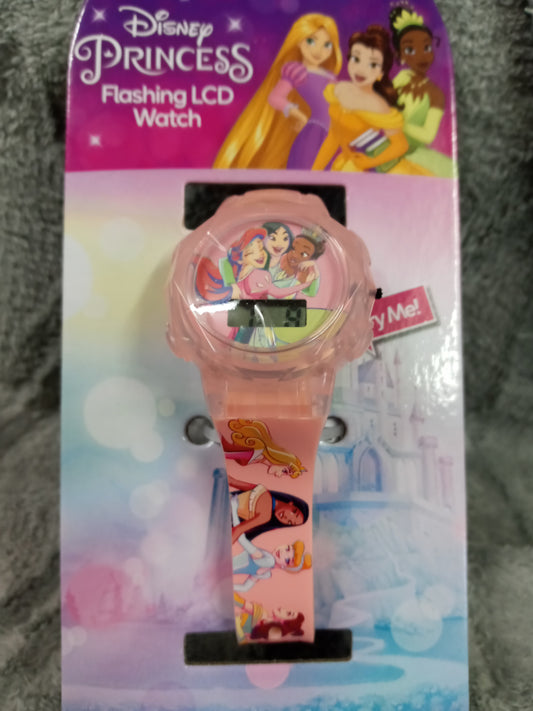 Disney Princess Flashing LCD Watch "New Arrival" This Is Not A Toy.( Thanks For Your Purchase!SOLD OUT )