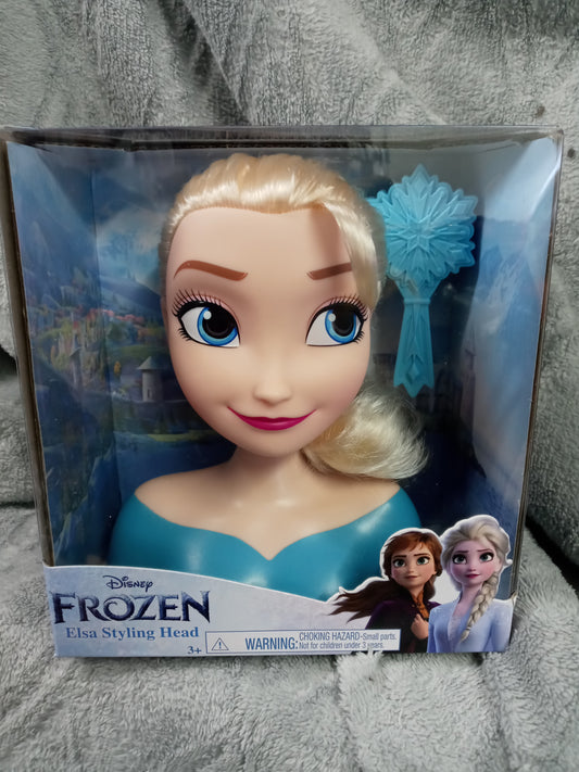 Disney Frozen Elsa Styling Head "New Christmas Arrival"