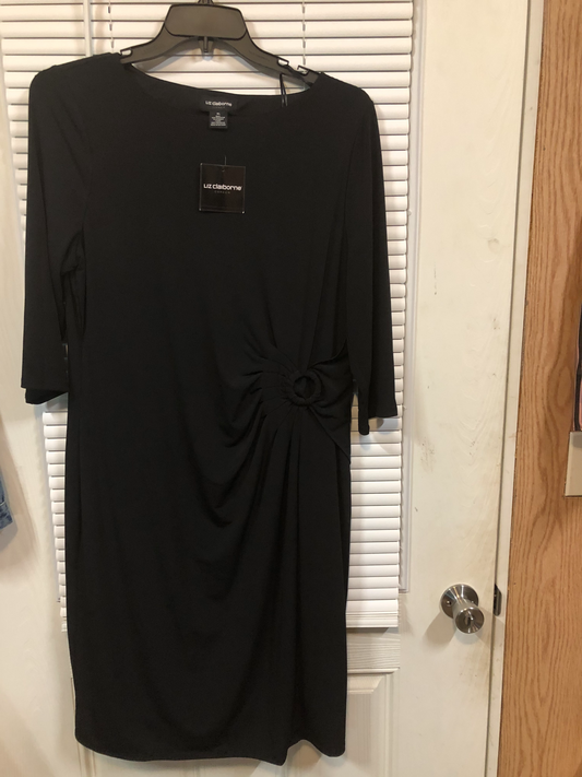Liz Caiborne Career black dress Size XL "Fall Collection"