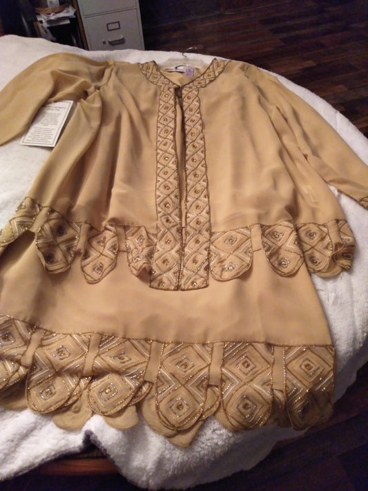 Special Occasion Exclusive Sequence 3Pc.Skirt Set Collection Size 20