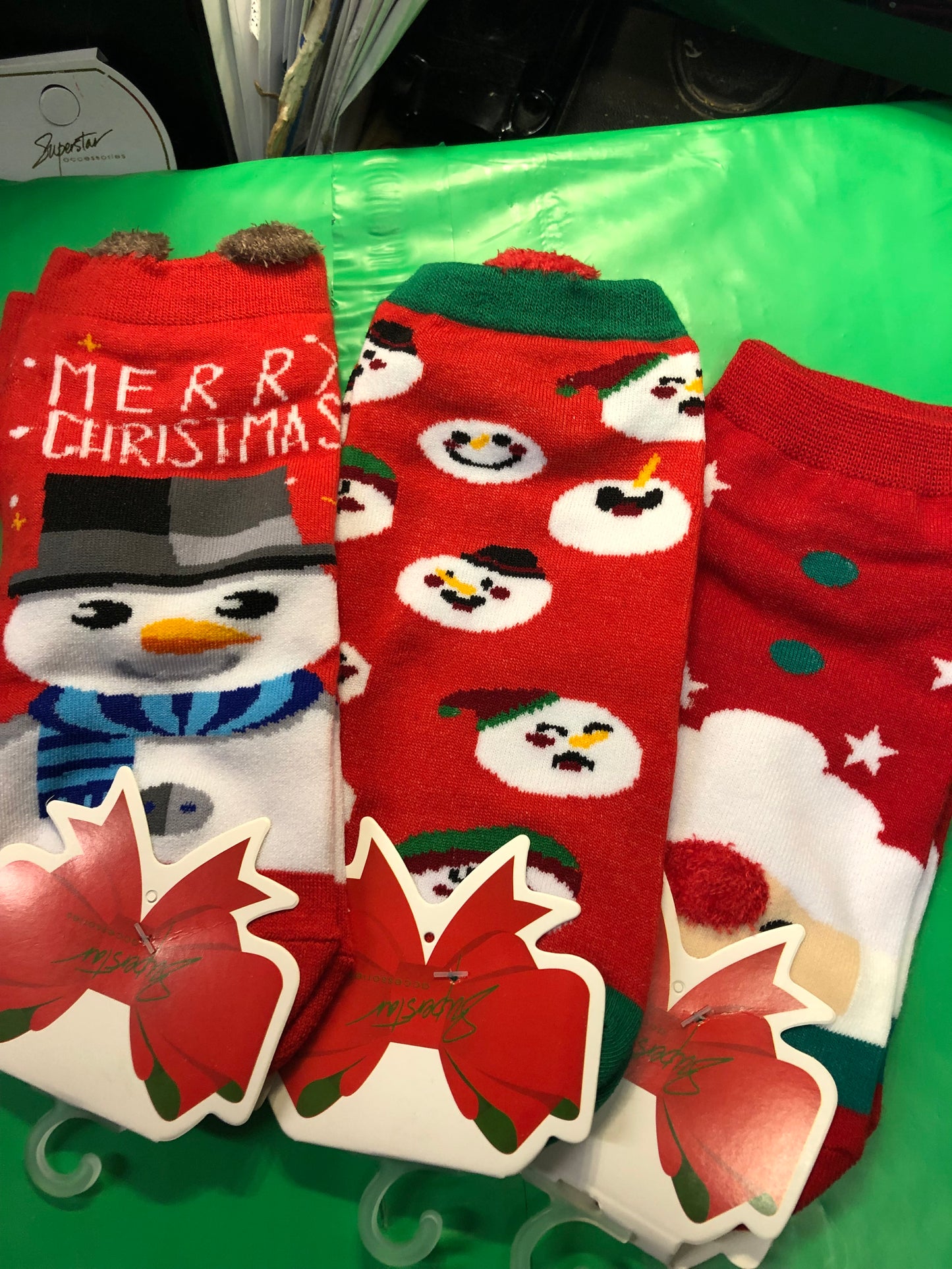 Woman Christmas  Ankle Socks "New Arrival" Great Stocking Stuffers $3 each Or 2 For $5.00