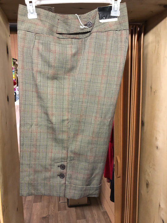 Lane Bryant Capri Paints Multi Color Strips