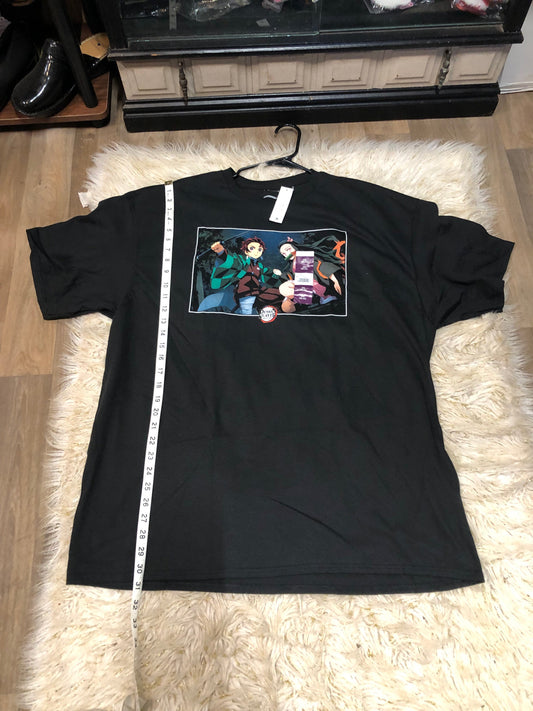 Men Tee Size 2XL(50/52) Color Black Demon Slayer "New Arrival"