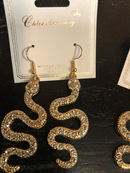 Fashion Snake Earring