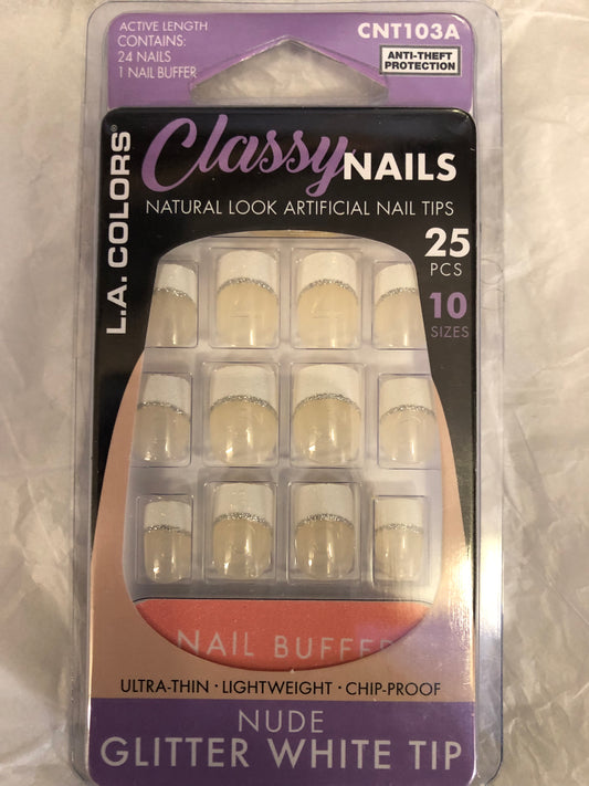 Classy Nails Natural Look Artificial Nail Tips "New Arrival" By: L.A. Colors Thanks For Your Purchase!(SOLD OUT)