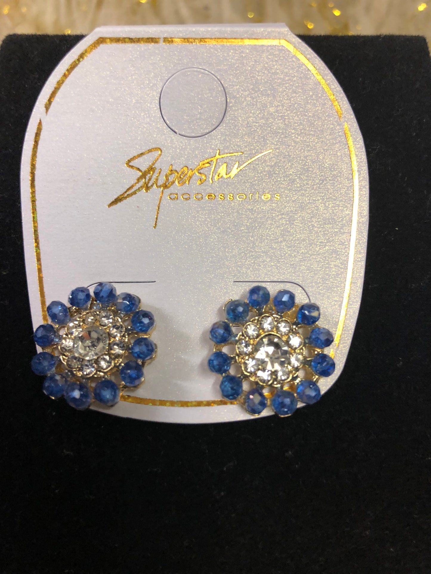 Fashion Post Back Stud Earrings By Superstar Accessories