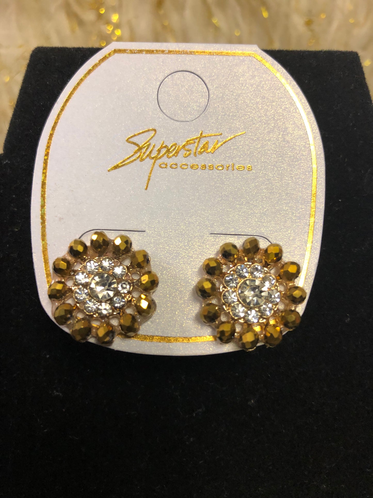 Fashion Post Back Stud Earrings By Superstar Accessories