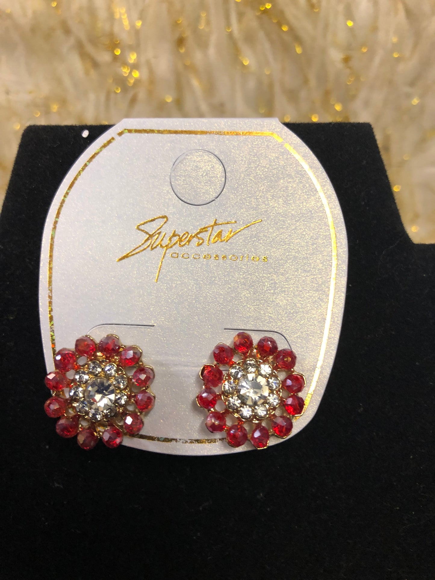 Fashion Post Back Stud Earrings By Superstar Accessories