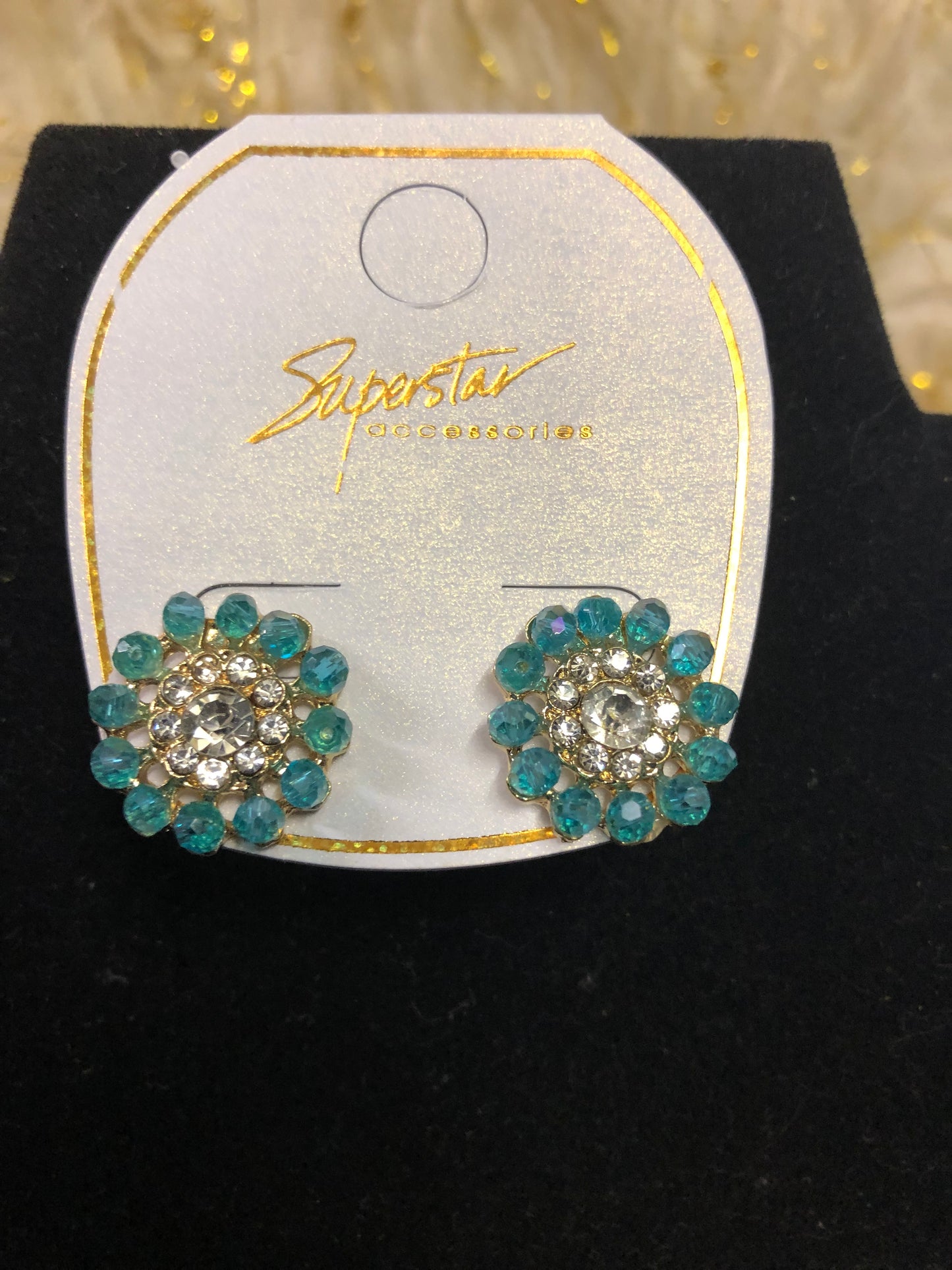 Fashion Post Back Stud Earrings By Superstar Accessories