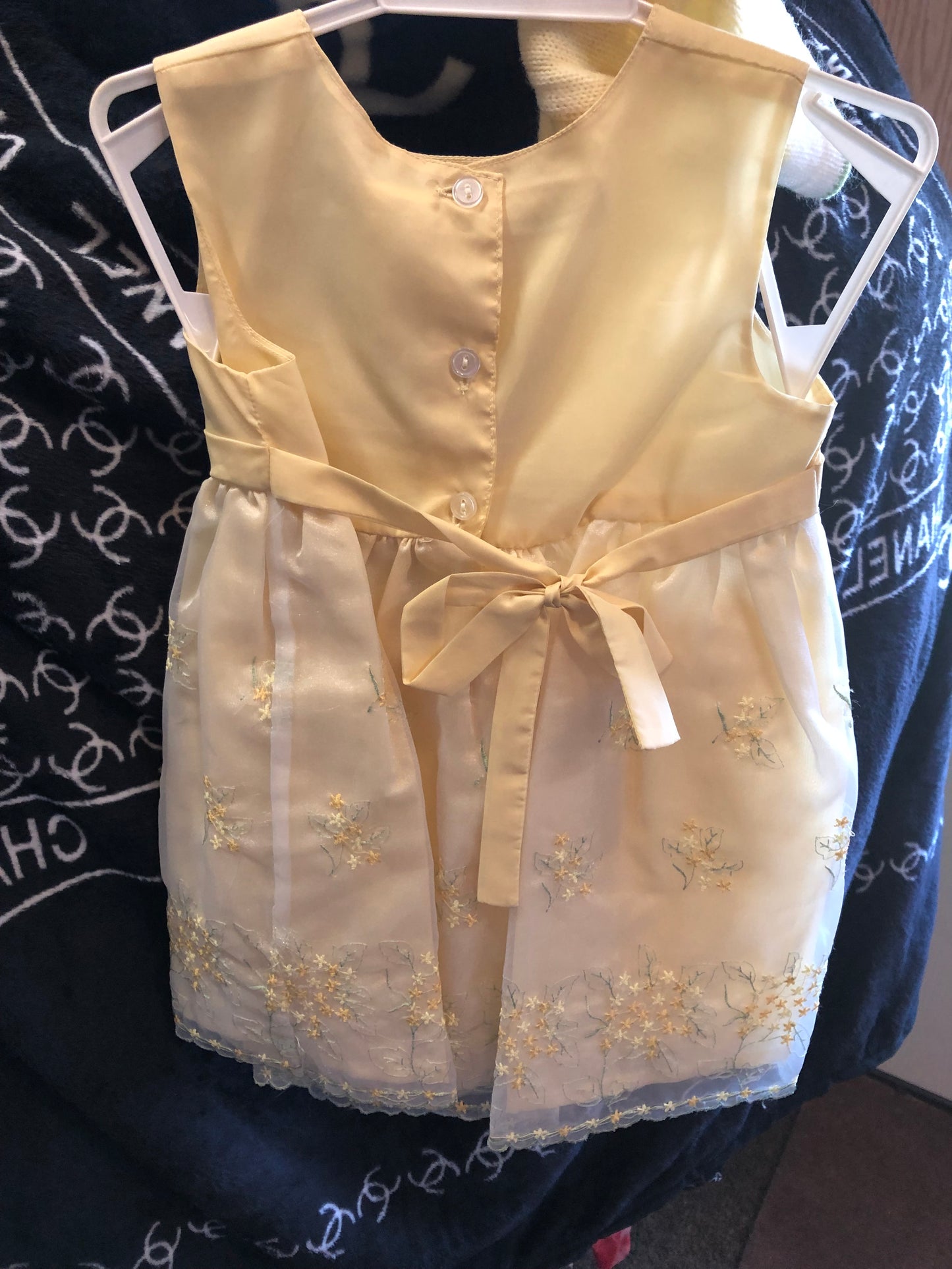 Toddler Girl 3 Piece Dress Set Size 24 Months Color Yellow