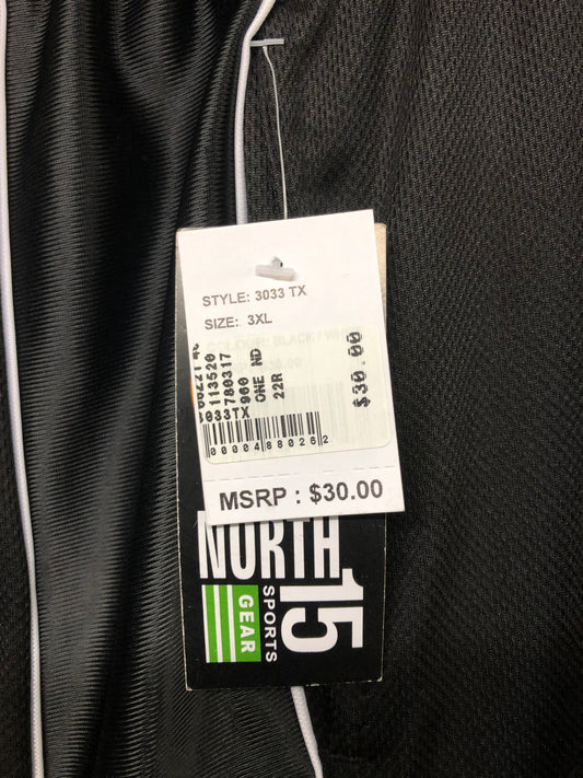 Men North 15 Shorts Gear Size 3XL Color Black/White Trim "Thanks For You Purchase! "SOLD OUT"