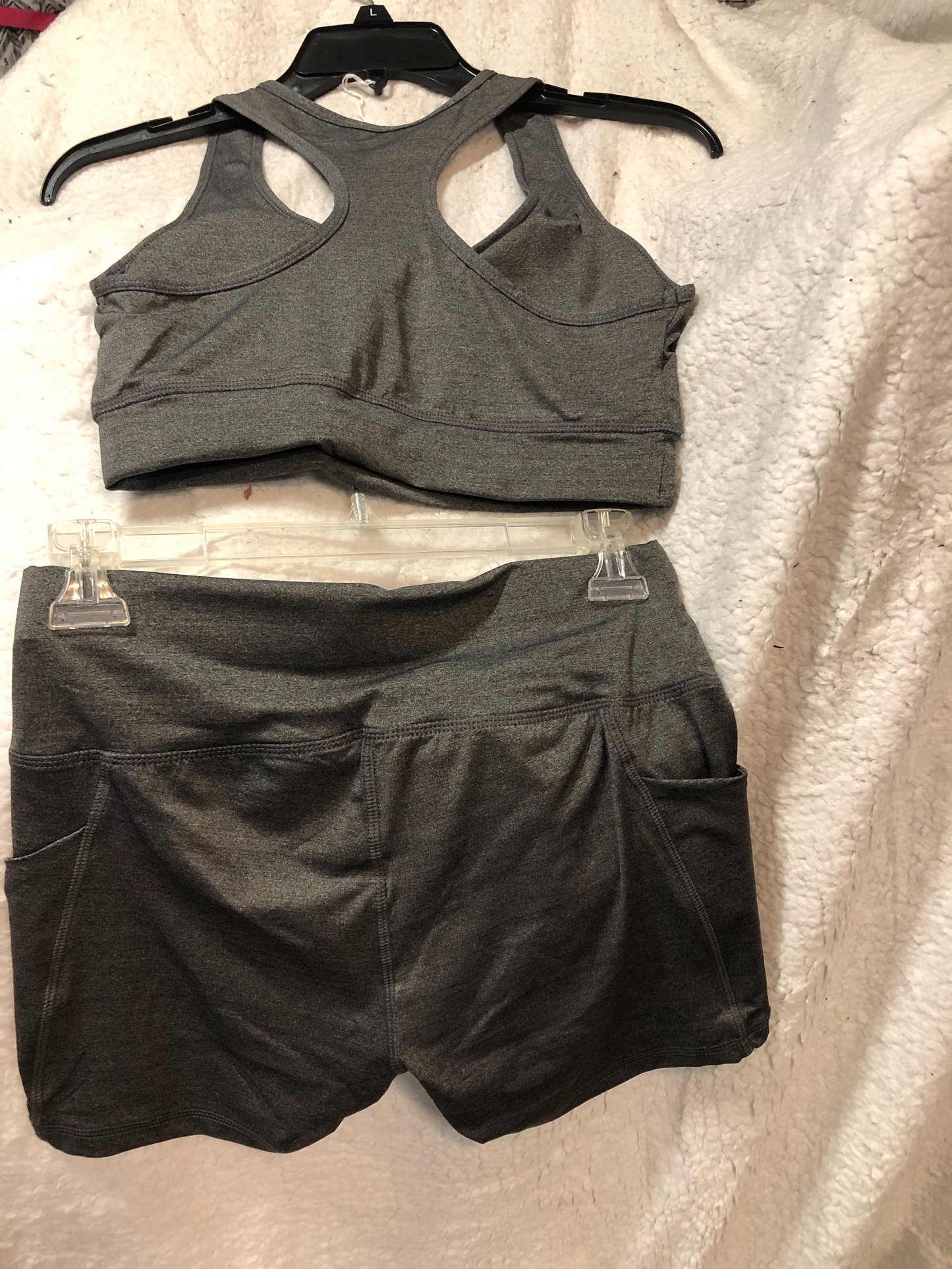 2-Pc. Sports Bra & Short Set